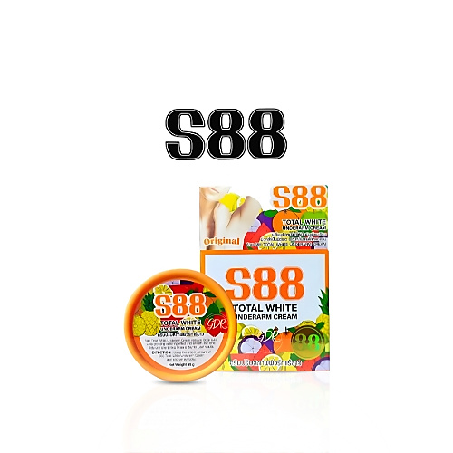 كريم تفتيح الإبط S88 توتال وايت - 35 غرام