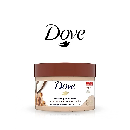 Dove Body Polish Brown Sugar & Coconut Butter Scrub - 298g