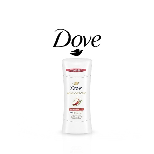 Dove Advanced Care Apple & White Tea Antiperspirant Stick 74g