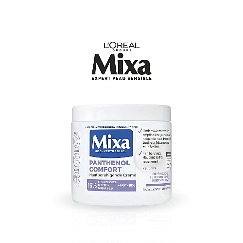 Mixa Panthenol Comfort Cream 400ml
