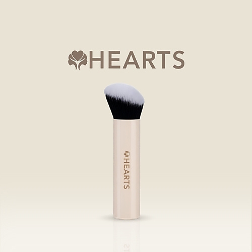 Hearts Complexion Makeup Brush -B003