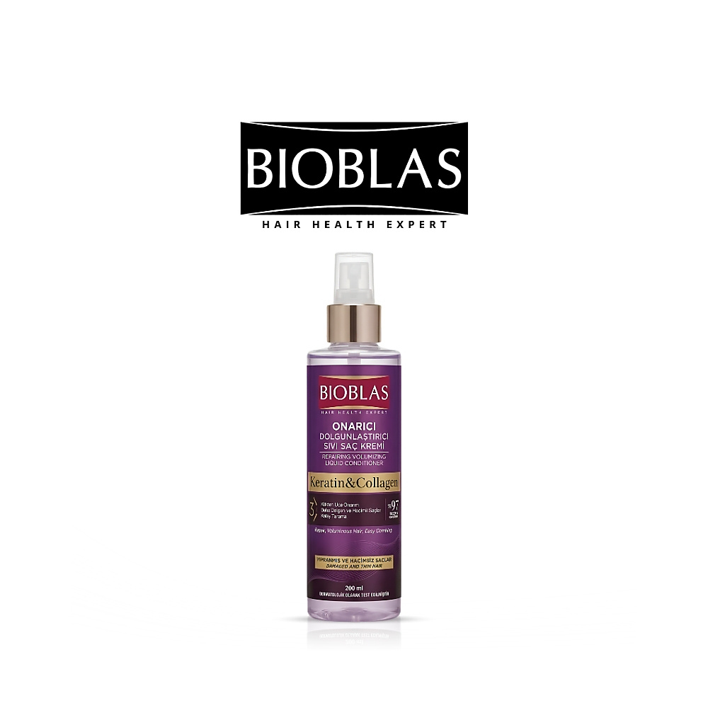 Volumising Liquid Conditioner - Collagen & Keratin 200 ml