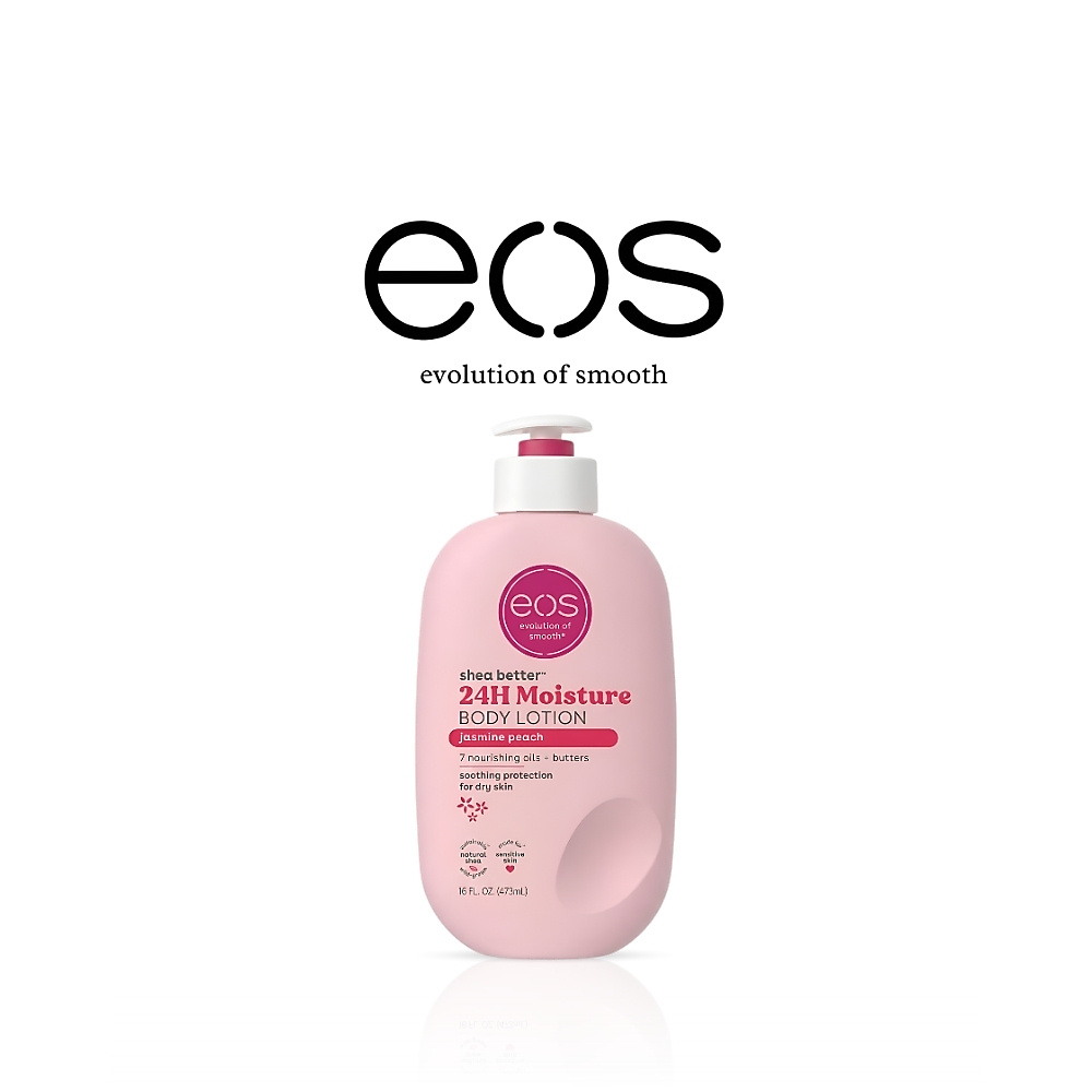 EVOLUTION OF SMOOTH (EOS)- JASMINE PEACH 24HRS BODY LOTION 473ML