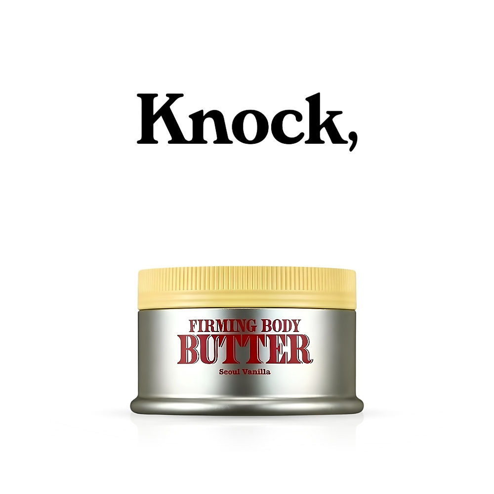 Knock, Firming Body Butter Seoul Vanilla 200ml