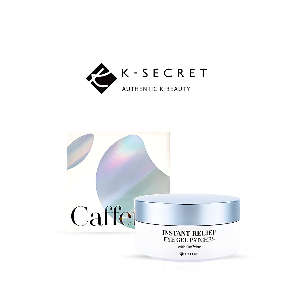 Instant Relief Eye Gel Patches With Caffeine 60pcs