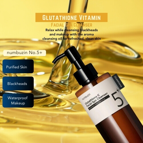 منظف ​​سبا للوجه بفيتامين الجلوتاثيون رقم 5+، 200 مل