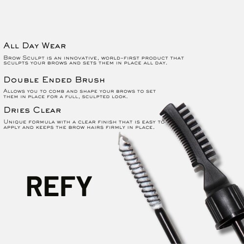 نحت الحاجب هجين الشمع والجيل لنحت وتشكيل وتحديد الحواجب.