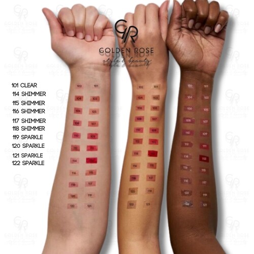 ملمع شفاه 3D ميجا شاين - 121 سباركل - ملمع شفاه لامع