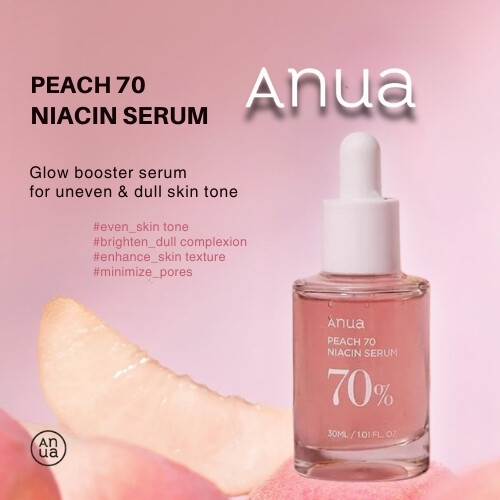 سيروم نياسيناميد 70% بالخوخ 30 مل