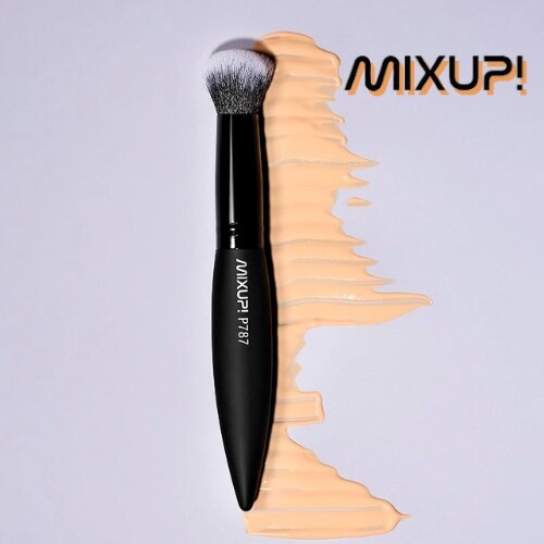 فرشاة كونسيلر احترافية مزدوجة الألياف بيضاوية من Mixup P787