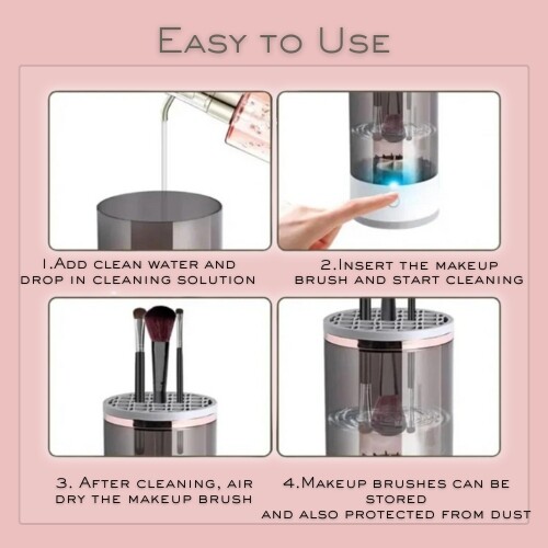 منظف ​​ومجفف فرش الماكياج