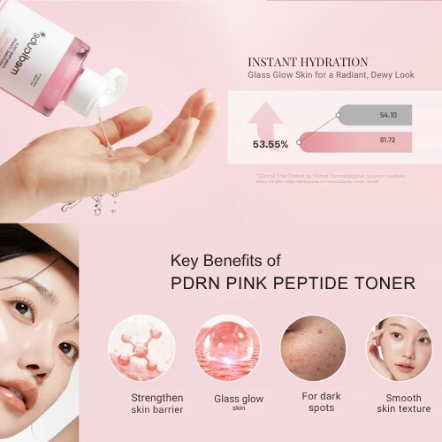 تونر PDRN الوردي المهدئ 250 مل