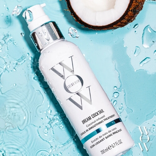 علاج دريم كوكتيل بجوز الهند يُترك على الشعر