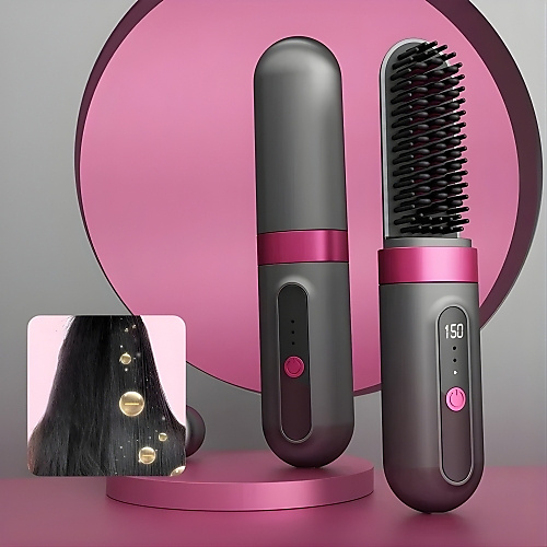 مشط تمليس الشعر اللاسلكي الاحترافي BS-505