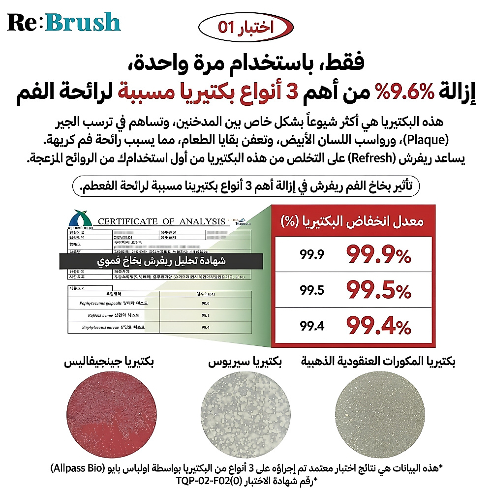 ReBrush Refresh mouth spray 15ml