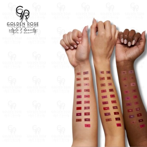 أحمر شفاه كريمي ناعم وغير لامع - 120 وردي - أحمر شفاه سائل غير لامع