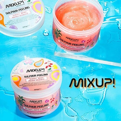 ميكس اب مقشر لليدين والقدمين بالكبريت 300 جرام