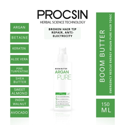 بوم باتر مقوي الشعر الطارئ بزيت الأرغان النقي 150 مل