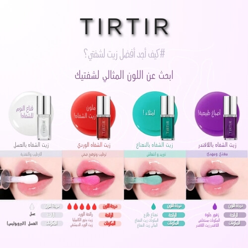 زيت الشفاه المتوهج نعناع