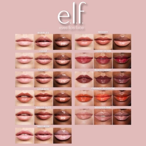 فقاعات طلاء الشفاه