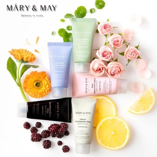 مجموعة هدايا صغيرة من أقنعة الوجه النباتية