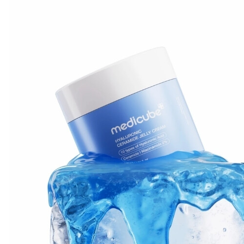 كريم جيلي سيراميد مائي مبرد بحمض الهيالورونيك 50 مل