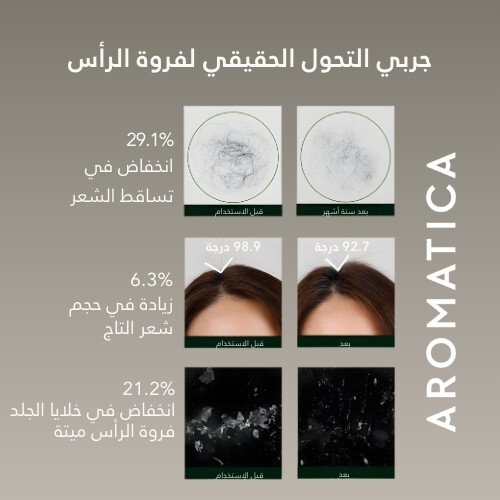 شامبو مقشر بملح إكليل الجبل 300 مل