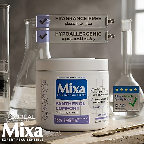 Mixa Panthenol Comfort Cream 400ml