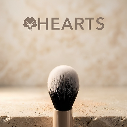 Hearts Dual Makeup Brush -B002
