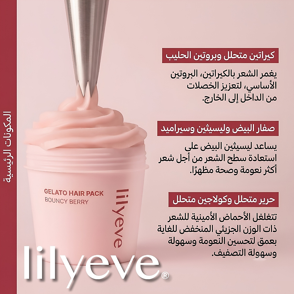 Repair:Turn Gelato Hair Pack  -Bouncy Berry 200ml
