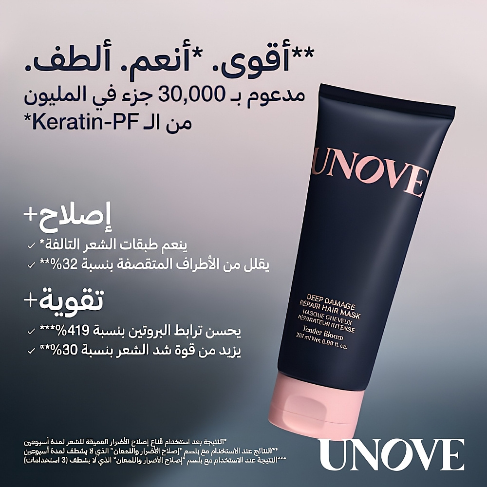 UNOVE Deep Damage Repair Hair Mask 320ml