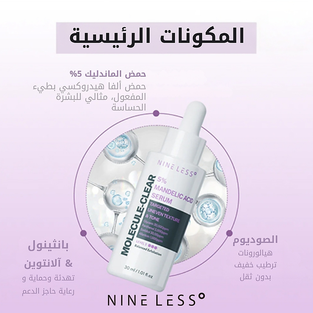 Molecule-Clear 5% Mandelic Acid Serum30ml