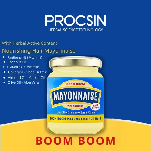 بوم بوم مايونيز للشعر 190 مل