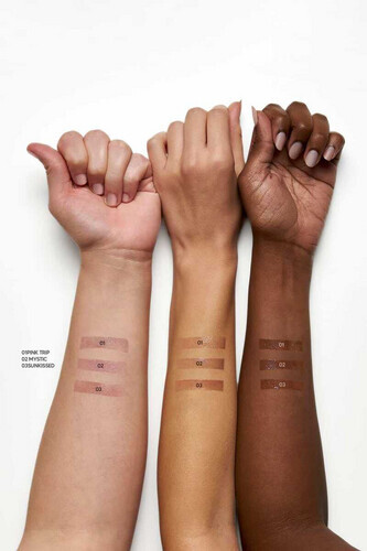 ملمع شفاه ميس بيوتي دايموند شاين ثلاثي الأبعاد - 03 صن كيسد - ملمع شفاه لامع