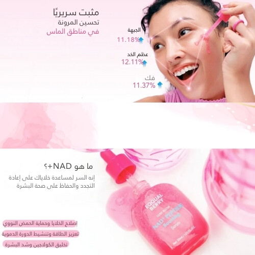 سيروم تعزيز الببتيد NAD+