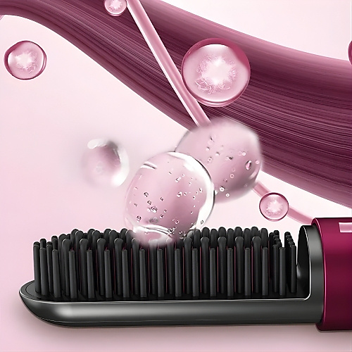 مشط تمليس الشعر اللاسلكي الاحترافي BS-505