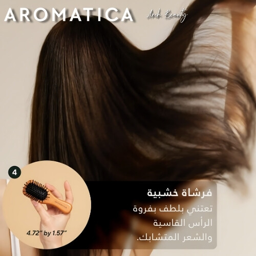 مجموعة تجربة تنظيف فروة الرأس بالروزماري حجم صغير