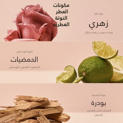 عطر الشعر خلاصة إصلاح الشعر الوردية الليلية 50 مل