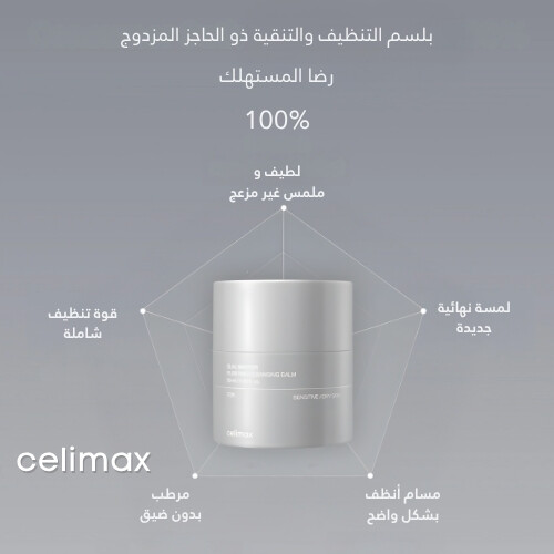 بلسم التنظيف والتنقية ذو الحاجز المزدوج 50 مل