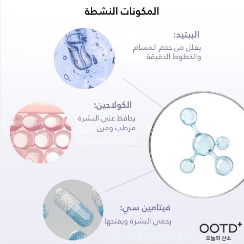 كريم العين الليلي مساءً