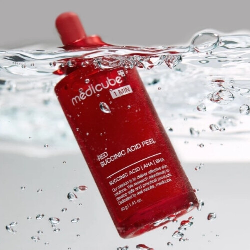 مقشر حمض السكسينيك لعلاج حب الشباب الأحمر 40 غرام