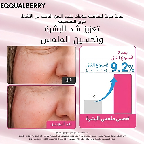 إيكوالبيري - سيروم واقي من الشمس معزز ببتيدات + NAD