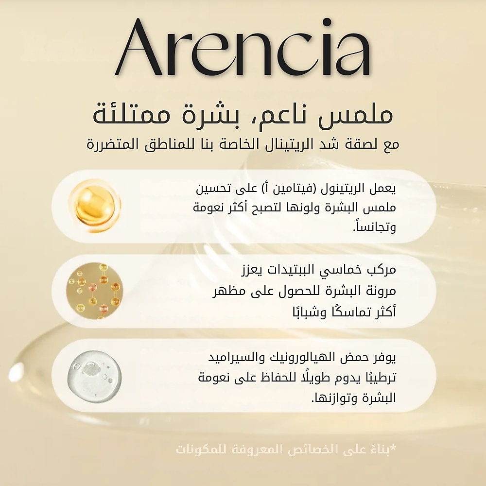 قناع العين المعزز الريتينال العين (60 قطعة)