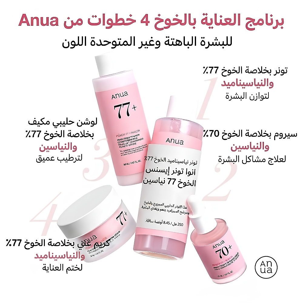 سيروم نياسيناميد 70% بالخوخ 30 مل