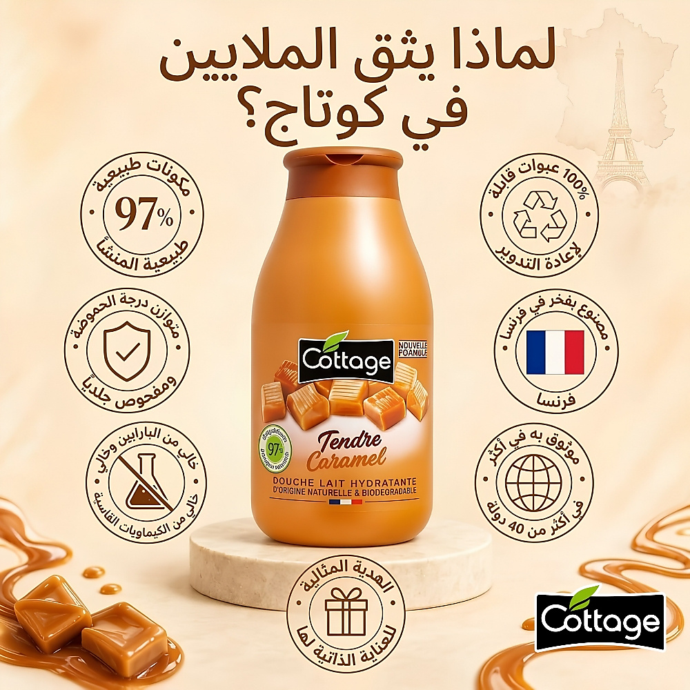 حليب استحمام مرطب من