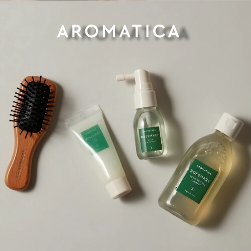 مجموعة تجربة تنظيف فروة الرأس بالروزماري حجم صغير