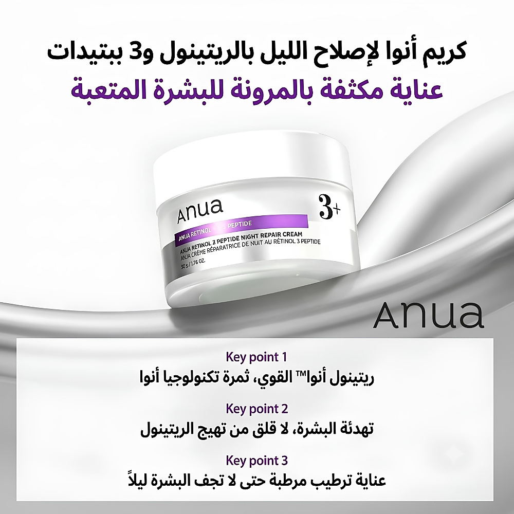 Retinol 3 Peptide Night Repair Cream 50g