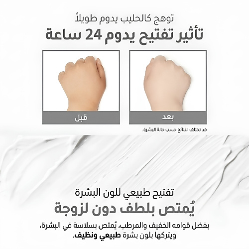 عبوة سنو وايت ميلكي 200 غرام