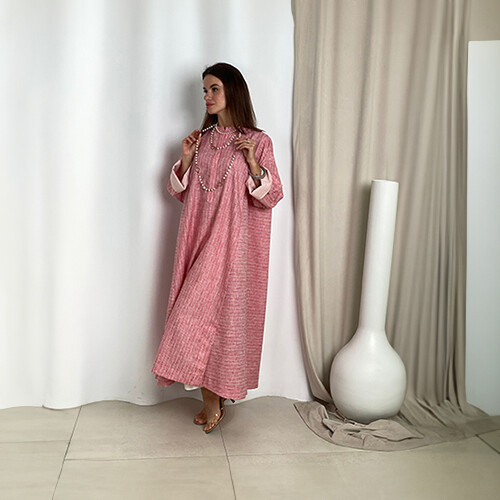 Wide Cotton Dress 2