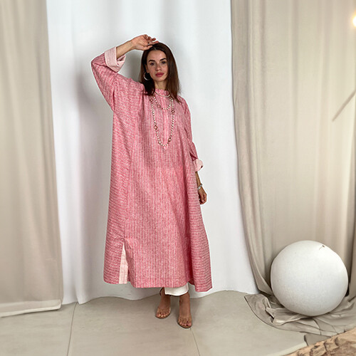 Wide Cotton Dress 2